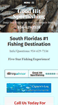 Mobile Screenshot of goodhitsportfishing.com